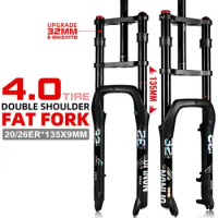 Bicycle Front Fork 26 20 Inch Shock Absorbing Aluminum Alloy Mtb Mountain Bike Front Fork MTB Air Fork