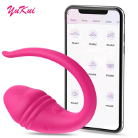 Wireless Remote APP Dual Control Dildo Vibrator for Women Wear Vibrating Egg Vagina Ball Clit Female Panties Sex Toys for Adults