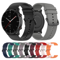 22mm Silicone Strap For Huami Amazfit GTR 4/3/2 GTR 47mm Smart Watch Band for Xiaomi Watch Color 2