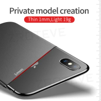 For iPhoneX Case ZROTEVE Luxury Ultra Silm Frosted Hard PC Cover On iPhone X XR XS Max 10 iPhonexr iPhonexs iPhone10 Phone Cases