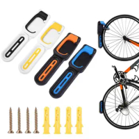 Bicycle Support Bike Wall Mount Hook Stand Parking Holder Bicycle Parking Rack Storage Stand Bracket Cycling Bike Accessories