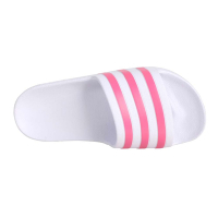ADIDAS 女運動拖鞋-海邊 游泳 愛迪達 GZ5237 白粉紅
