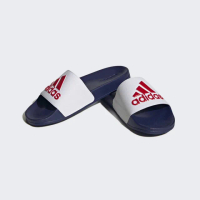 【adidas 愛迪達】ADILETTE SHOWER 運動拖鞋(HQ6885 男鞋/女鞋 涼拖鞋 藍白配色)