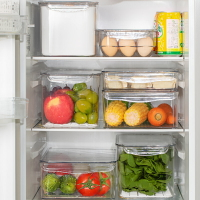 冰箱收納盒透明冷凍保鮮盒帶蓋廚房食品水果儲物盒食材雞蛋整理盒
