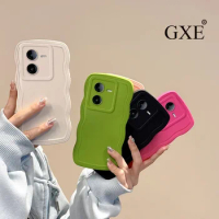 For VIVO IQOO Z8X Luxury Wave style Soft TPU Case For VIVO IQOOZ8X Z8 X Full Protect Shockproof Silicone Phone Shell