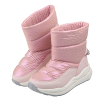 【布布童鞋】CONNIFE公主粉防潑水中筒兒童雪靴(Q3S159G)