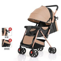 #N/A - 雙向嬰兒推車可坐可躺折疊輕便手推車高景觀0-3歲嬰兒車