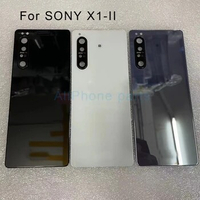 With camera lens Rear Door Housing Case Battery Cover Panel For Sony Xperia 1 II battery cover XQ-AT51 XQ-AT52 Back Glass Cover