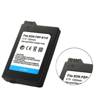 PSP-S110 3.6V 1200mah Lithium Replacement Battery for Sony PSP PlayStation 2000 3000 PSP2000 PSP3000 Game Console Batteries