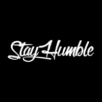 สติกเกอร์ Aomelt “Stay Humble” สำหรับรถแข่ง ใช้กับตัวถังและกระจก PET ลายตัวอักษรเรียบง่าย