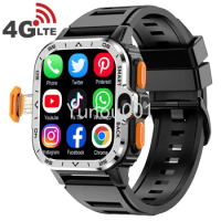 4G Sim Card Android Smartphone Smartwatch S8 Ultra S9 GPS WIFI Dual Camera Men's Fashionable Men's PGD Smartwatch