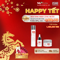 PREMIUM OFFER - Routine ISHI Căng mướt - COMBO 3 MÓN SKINCARE CHUẨN Ý