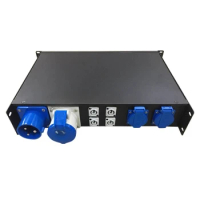 for 2U Rack Mount 32A SIngle Phase Input Small Power Distribution DB Box