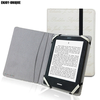 用於 Readmoo Mooink 6 英寸電子閱讀器保護套袋的印刷 Pu 皮套保護套