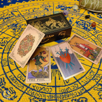 The 100% Plastic Rider Tarot Deck With Guide Book 78 Cards Pink Tarot Predictive Board Game For Begi