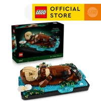 LEGO Ideas 21366 Floating Sea Otters (1234 Pieces), Mainan Anak, Mainan Block, Mainan