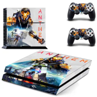 Anthem PS4 Skin Sticker Decal For PlayStation 4 Console and 2 Controllers PS4 Skins Sticker Decal