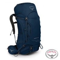 OSPREY 新款 Kestrel 48L 輕量健行登山背包_湖泊藍 R