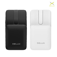 保固六個月 DeLUX MF10 Pro 輕巧摺疊滑鼠(含雷射筆功能) 迷你滑鼠 便攜滑鼠 辦公滑鼠 藍牙滑鼠 口袋滑鼠 【愛瘋潮】【APP下單最高22%回饋】