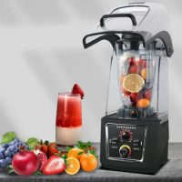 2200W Commercial Electric Blender Fruit Smoothie Machine Mute Juicing Machine Food Blender For Milk Tea Shop