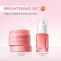 G2G 2 unit 2 dalam 1 -Serum pelembap-mencerahkan Set /Retinol Renew Set-10% Niacinamide Power Bright