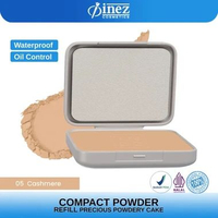 INEZ Refill Precious Powdery Cake Bedak Isi Ulang Inez Cashmere -05