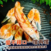 【歐呷私廚】A級肥美鮭魚腹鰭4包-500G
