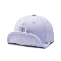 【MLB】童裝 可調式水鑽棒球帽 童帽 波士頓紅襪隊(7FWRB023N-43LDL)