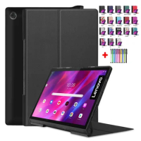 For Lenovo Yoga Tab 11 Case 2021 Tablet Cover For Lenovo Yoga Tab 11 YT-J706F Unicorn PU Leather Protective Case 11 inch + Gift