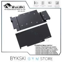 Bykski Full Metal GPU Water Block For ASUS ROG Strix RTX3090 3080Ti Gaming VGA Watercooler, N-AS3090STRIX-X-V3