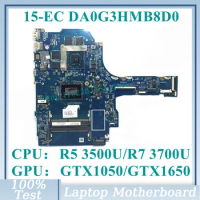 L71928-601 L71930-601 With R5 3500U/R7 3700U CPU DA0G3HMB8D0 For HP 15-EC Laptop Motherboard GTX1050/GTX1650 100% Full Tested OK