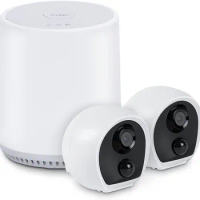 Battery Power Camera WiFi Wireless Security Camera Tuya 1080P HD CCTV Camera IP with Motion Detect Two-way Audio Alexa Echo Show