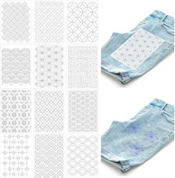刺繡圖案穩定劑水溶性刺繡轉印圖案模板刺子繡材料包刺子繡圖樣
