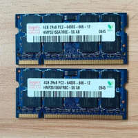 DDR2 RAMS 4GB 800MHz Laptop Memory DDR2 4GB 2RX8 PC2-6400s-666-12 SODIMM 1.8V for notebook