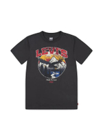 เสื้อยืดเด็กเล็กผู้ชาย แขนสั้น Soar Like An Eagle สี G4O-Pirate Black