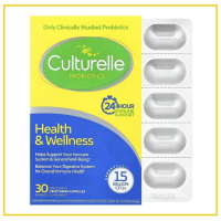 CULTURELLE 康萃樂成人益生菌150億30粒 HEALTH & WELLNESS DAILY PROBIOTIC FORMULA 30 VEGETARIAN CAPSULES