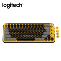 【Logitech 羅技】POP Keys 無線機械鍵盤 茶軸/酷玩黃