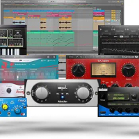 Presonus AudioBox 96 Audio Interface (May Vary Blue or Black) Full Studio Bundle with Studio One Artist Software Pack w/Mackie