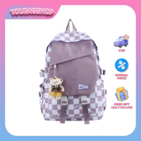 YOUBAGSHOP Tas Sekolah ransel Korea Simple catur 2022-149//7218//2022-106//2022-29//2022-62 Backpack