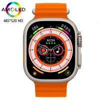 Hello Watch 3 Original Smart Watch 4GB ROM Series 8 Ultra 49mm NFC Compass Monitor IWO Men Women Amoled Smartwatch