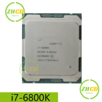 Intel Xeon For I7-6800K I7 6800k 3.40GHz 15M 14nm 6-core LGA2011-3 140W processor New