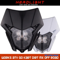 Motorcycle LED Headlight Headlamp For Honda CRF 125 150L 150R 230L 250L 250M 300L 300R CRF 125 150 250 450 XR Dirt MX Enduro
