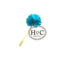 houseofcuff korsase bunga corsage brooch jas BLUE LIGHT LAPEL PIN