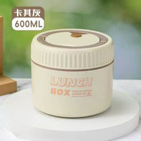 日式304不鏽鋼飯盒圓形保溫桶便當盒可微波爐飯餸分裝餐盒批發