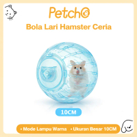 PetStern Bola Lari Hamster 10CM Tebal Anti Pecah Mainan Hamster Sugar Glider Landak Mini Indoor Outd
