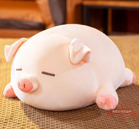 超值特惠~豬豬 玩偶 抱枕 可愛豬豬 抱枕 床上 睡覺 超軟 布娃娃 玩偶小豬 公仔 毛絨 玩具 生日 禮物 女