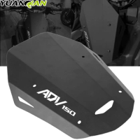 Motorcycle ADV 150 Aluminum Windshield Deflector Windscreen Wind Screen Shield Accessories For Honda ADV 150 ADV150 2019 2020