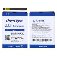 chensuper 4900mAh BL-48TH BL-47TH Battery for LG F240/K E980 E988 E940 F310 D684 F240S F240L Pro 2 F350/S/L/K D837 D838