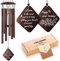 60th Birthday Gifts for Women 32” Wind Chimes 60th Birthday Gifts 60 Year Old Birthday Gifts for Her