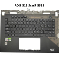 Laptop US/TW/RU RGB Mechanical Backlight Keyboard Shell/Cover For Asus ROG Strix G15 Scar 5 G533 G533Q G533QS G533QR Z/L 2021
